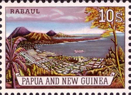 papua stamp